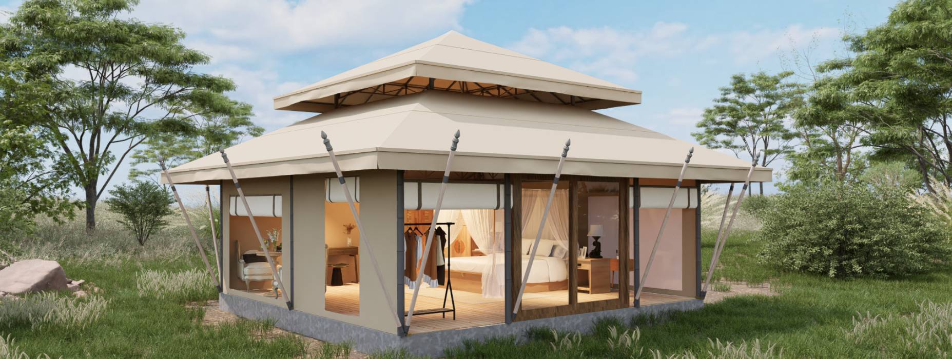 惠阳区户外野奢帐篷